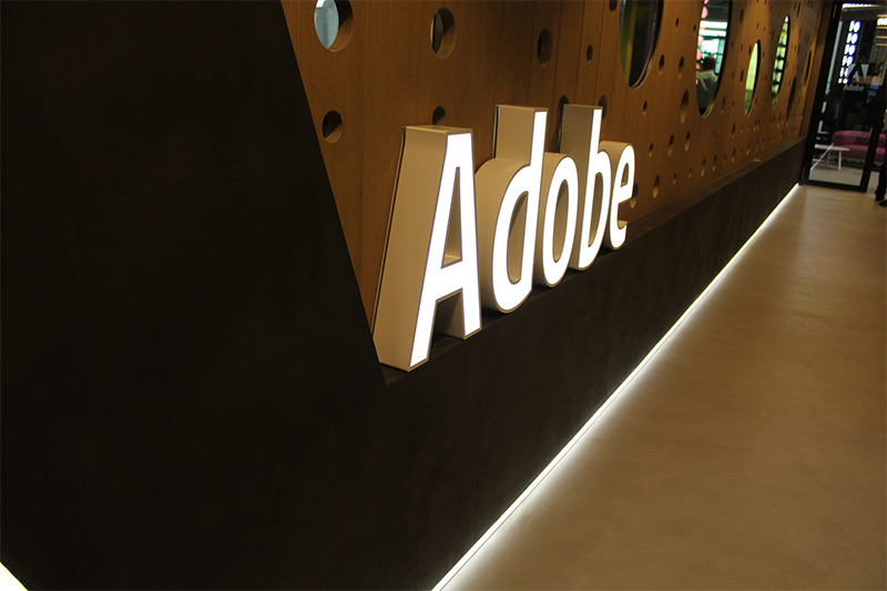 Adobe Office London | Bespoke commercial office lighting | The Light Lab
