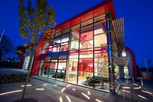 architectural lighting omagh fire station lightlab 4