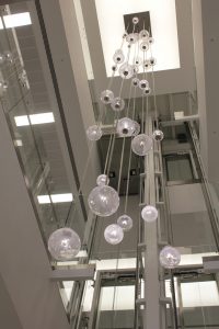 bespoke lighting bespoke atrium chandelier lightlab 2