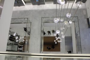 bespoke lighting bespoke atrium chandelier lightlab 7