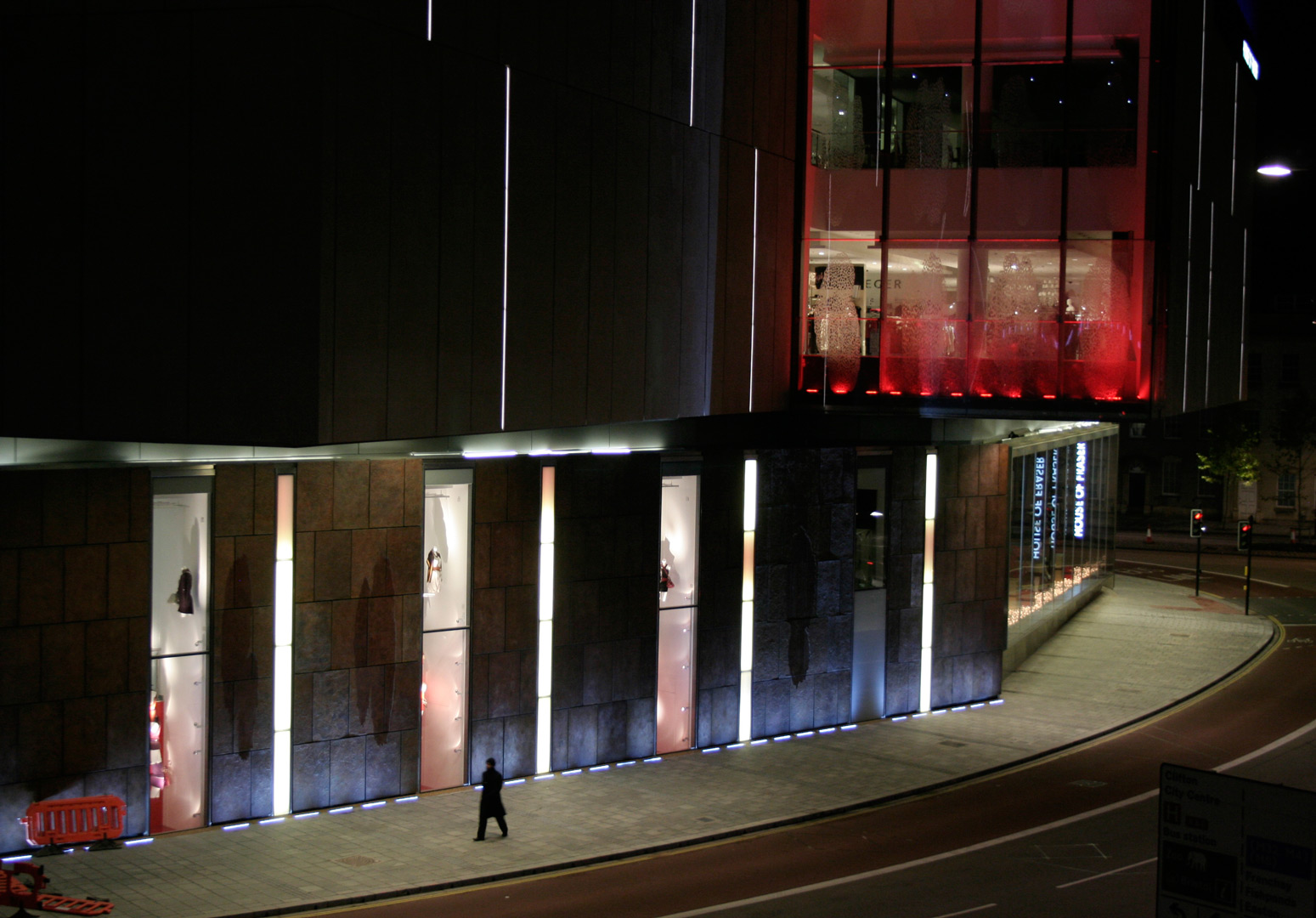 bespoke lighting broadmead shopping centre lightlab 2