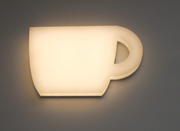 bespoke glowform teacup | specialist lighting design | The Light Lab