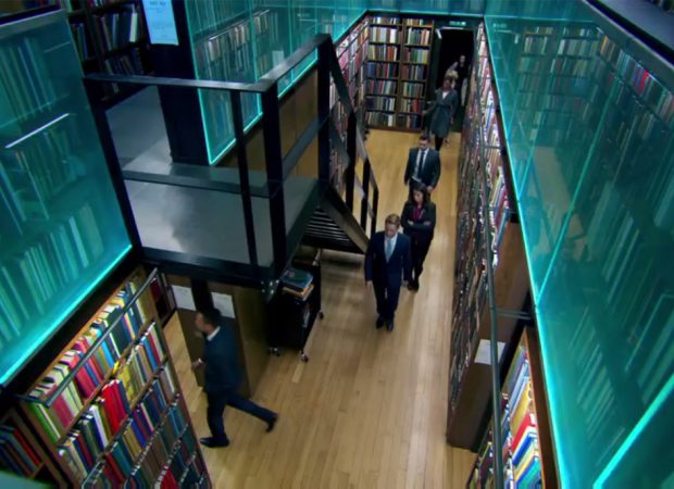 London Library Spectraglass in The Apprentice UK