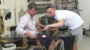 marcus glass blowing