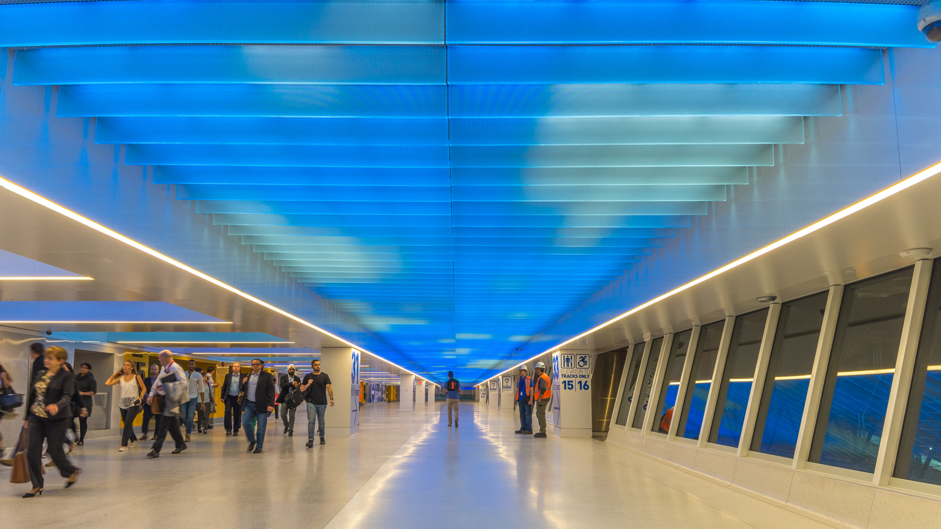 Penn Station New York City | Bespoke lighting manufacture | The Light Lab